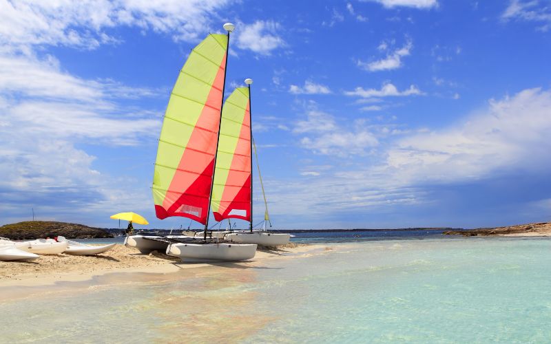 Activité sport voile et stage hobie cat Maurice Accueil